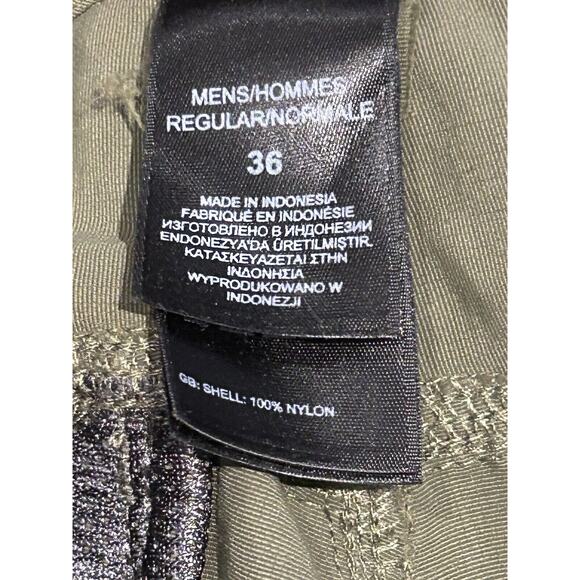 The North Face Men's Green Cargo Shorts size 36 - Picture 5 of 5